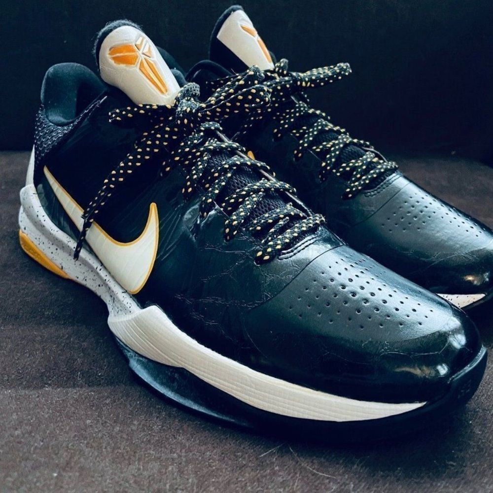 Nike Zoom Kobe 5 Del Sol Men 9 US 42.5 EUR 9.5 UK 386429-002 Excellent overall